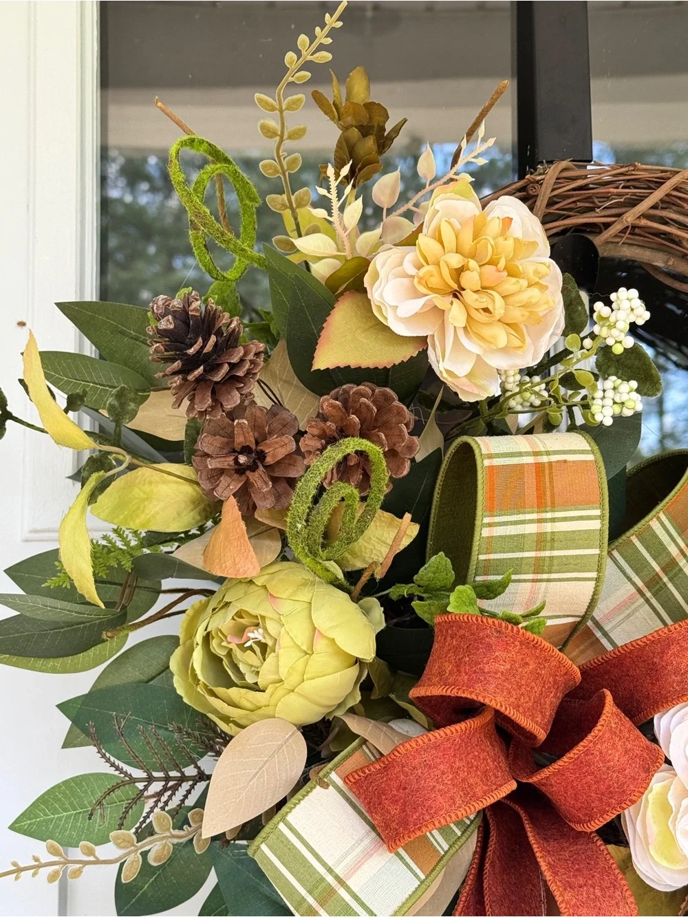 Cozy Harvest Charm Wreath